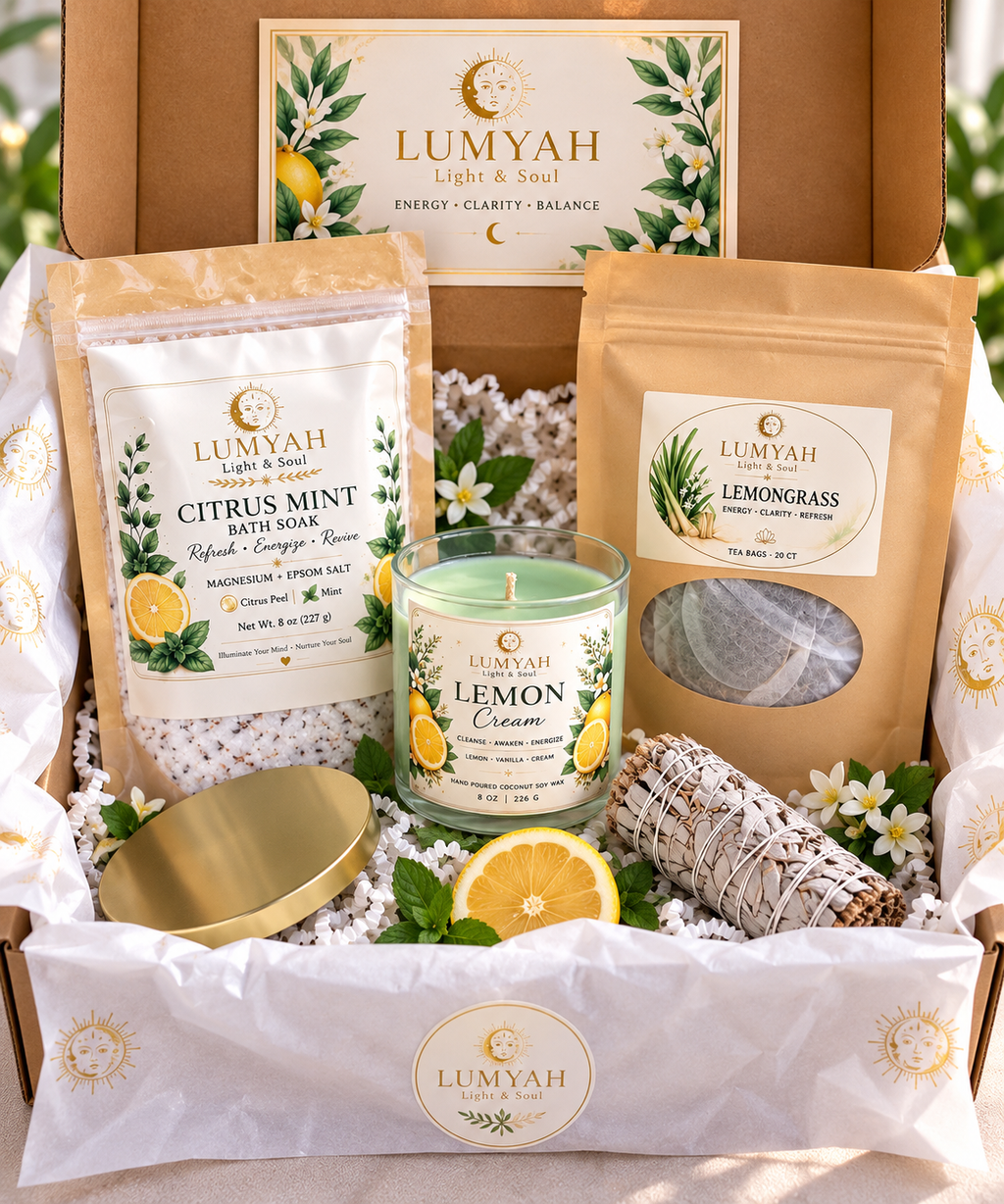 🍋 LUMYAH Lemon Cream Self-Care Bundle