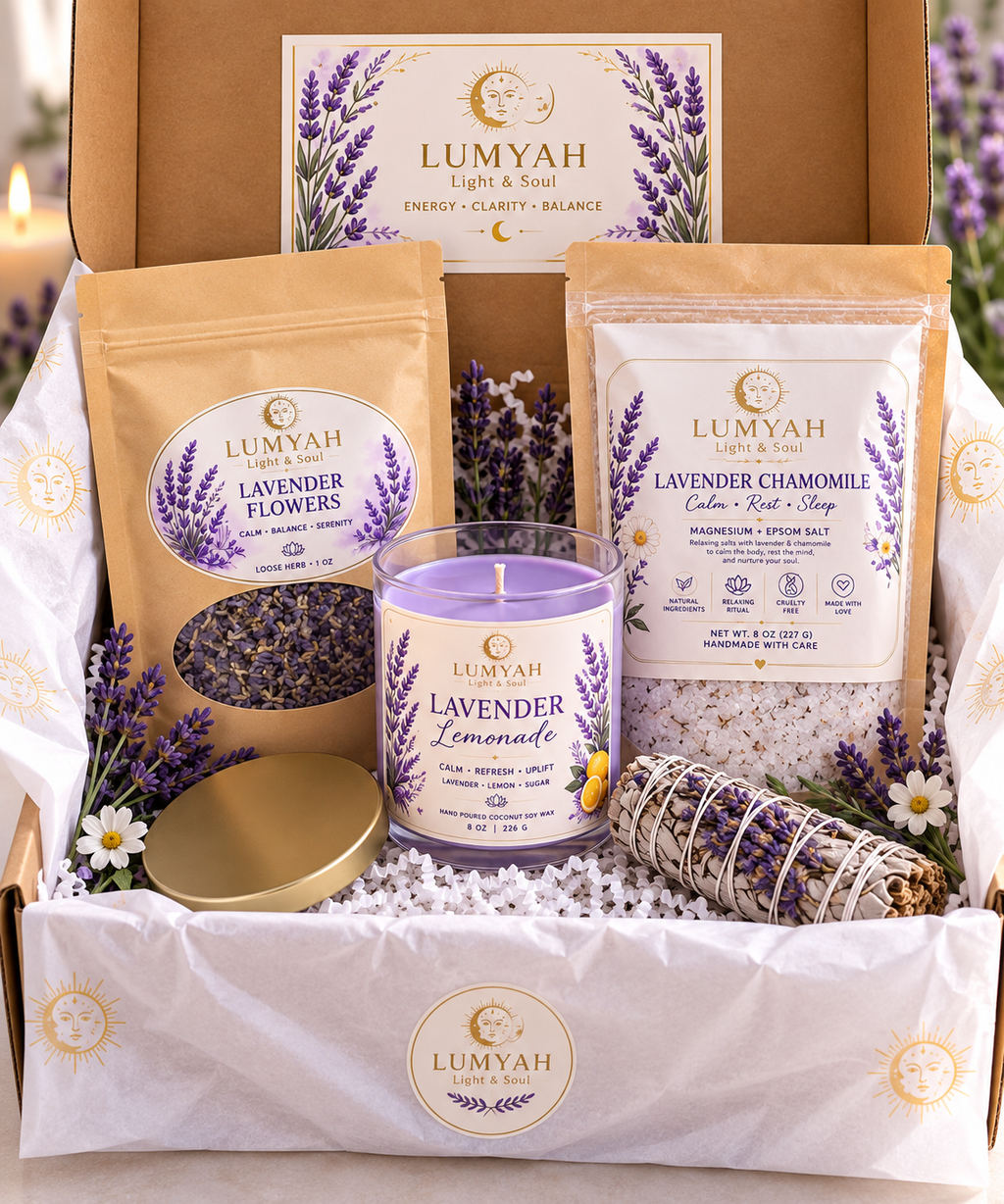 LUMYAH Lavender Self-Care Bundle