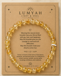 LUMYAH Natural Citrine Stone Bracelet