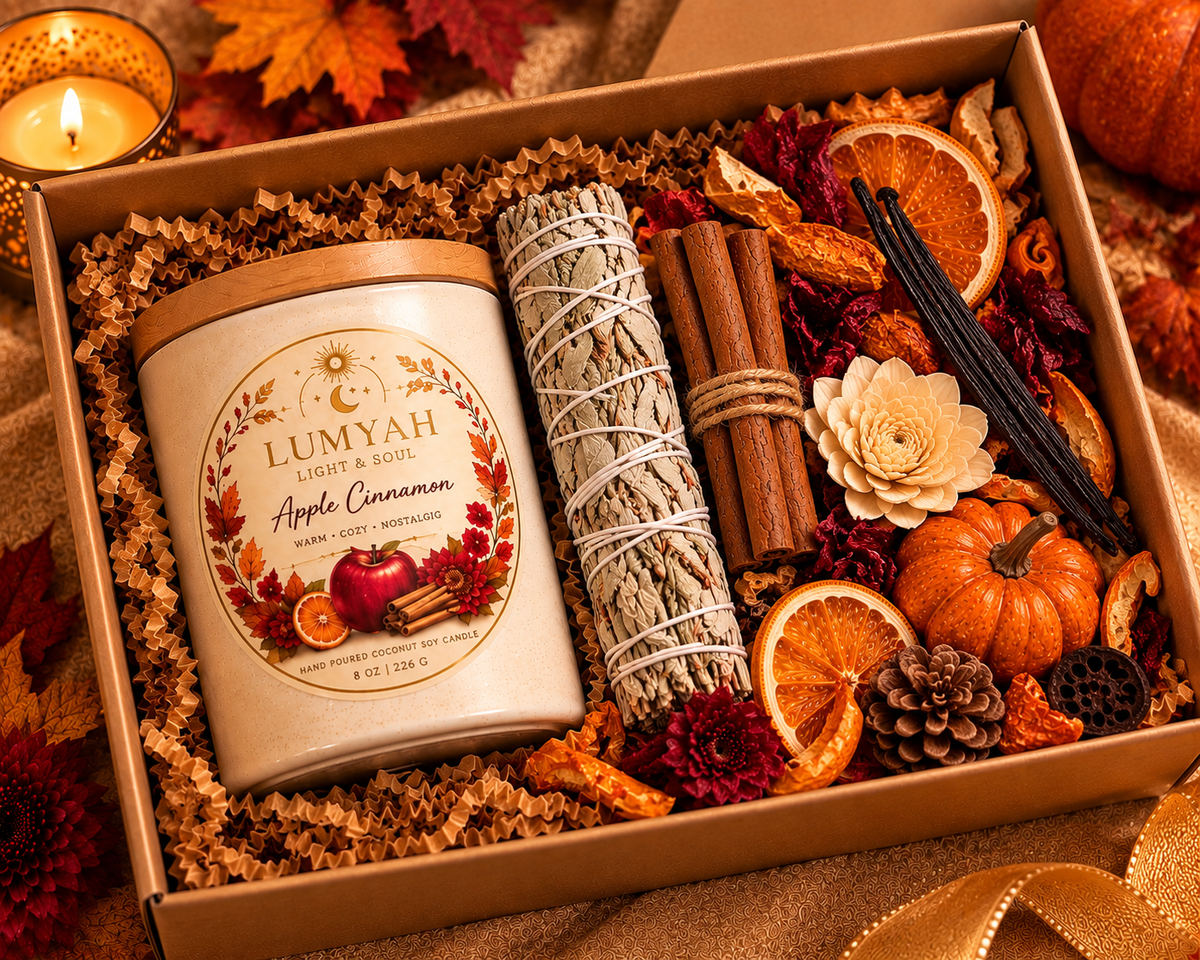 Lumyah Apple Cinnamon Candle