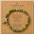 Chinese Jade 8mm Round Bracelet