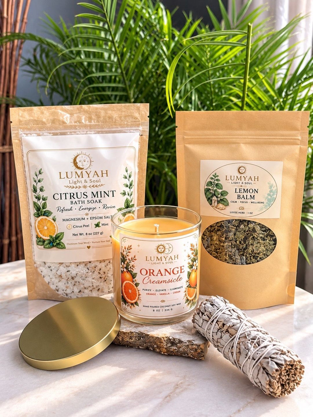 🍊 LUMYAH Orange Creamsicle Self-Care Bundle — $43.99